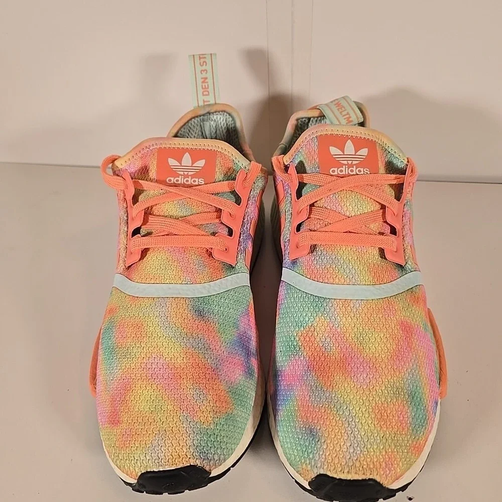 Adidas‎ Boost NMD R1 3 Stripe Multicolored Mens Size 8 Sneaker SHW 675001